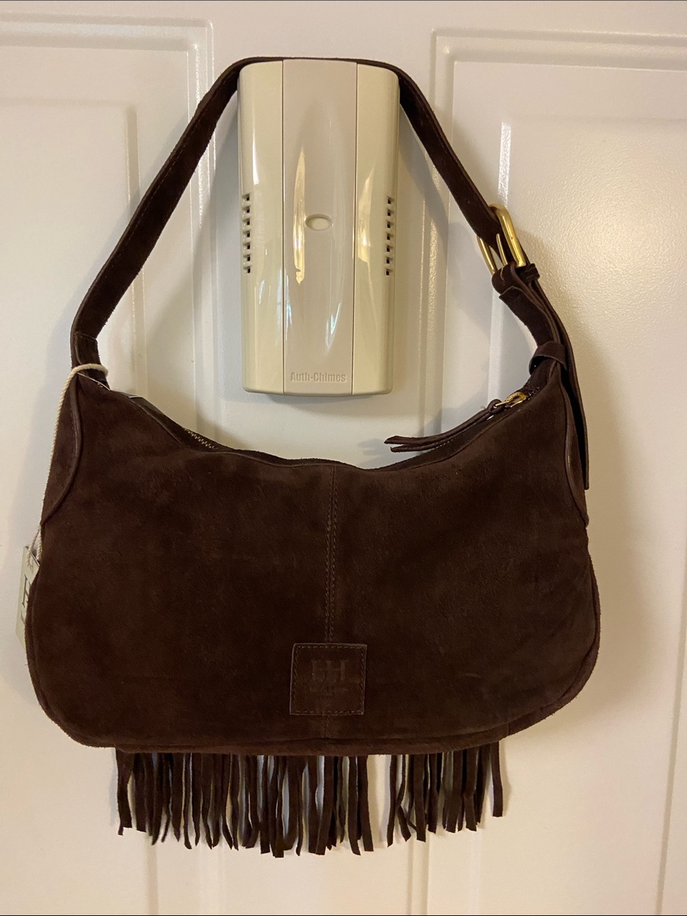 🤎Brown Suede Fringe Shoulder Bag🤎